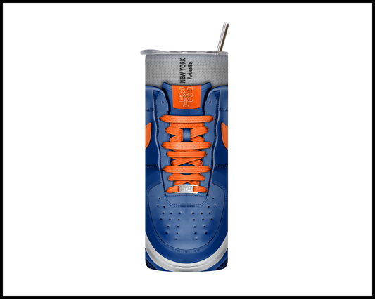 New York Mets Shoe Inspired Tumbler (002)