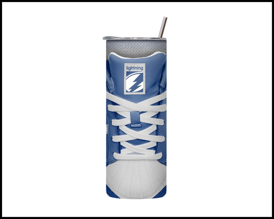 Tampa Bay Lightning Shoe Inspired Tumbler (003)