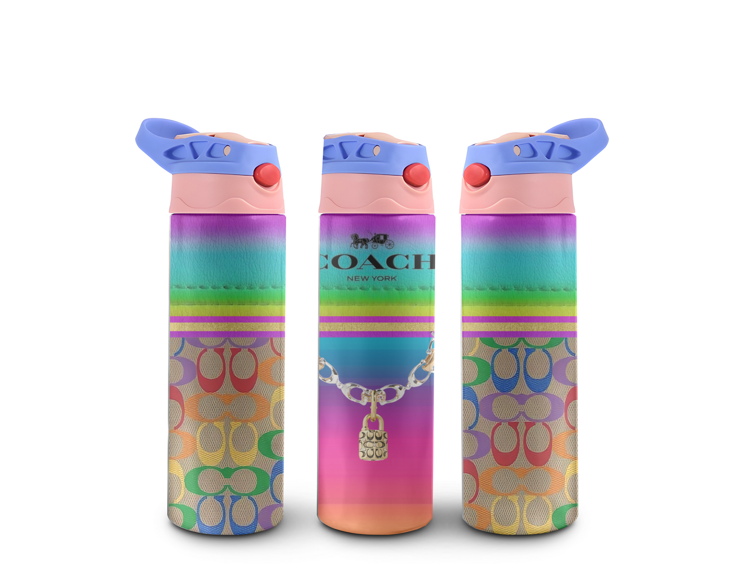 Coach Inspired Kids Tumbler & Sippy Cups (003)