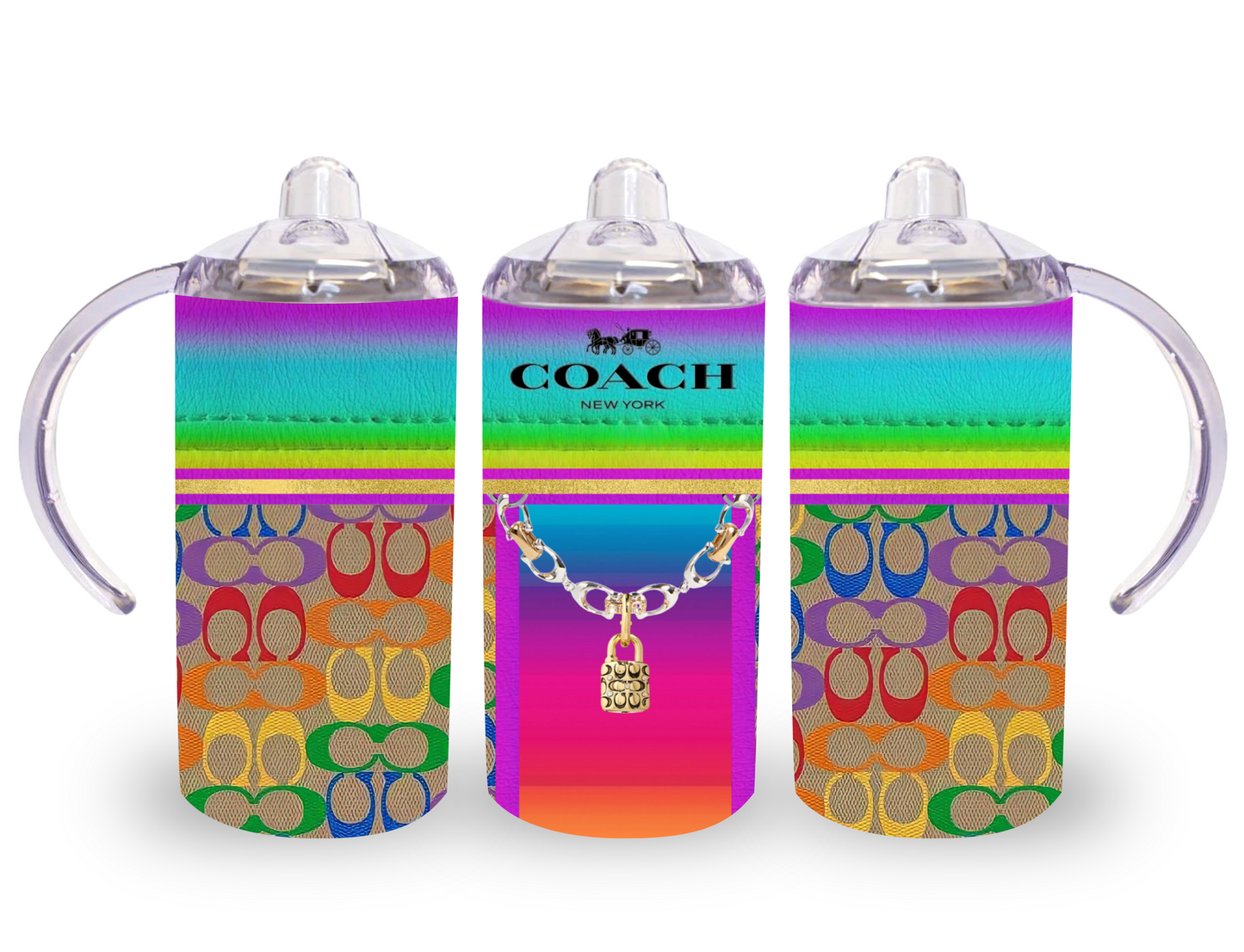 Coach Inspired Kids Tumbler & Sippy Cups (003)