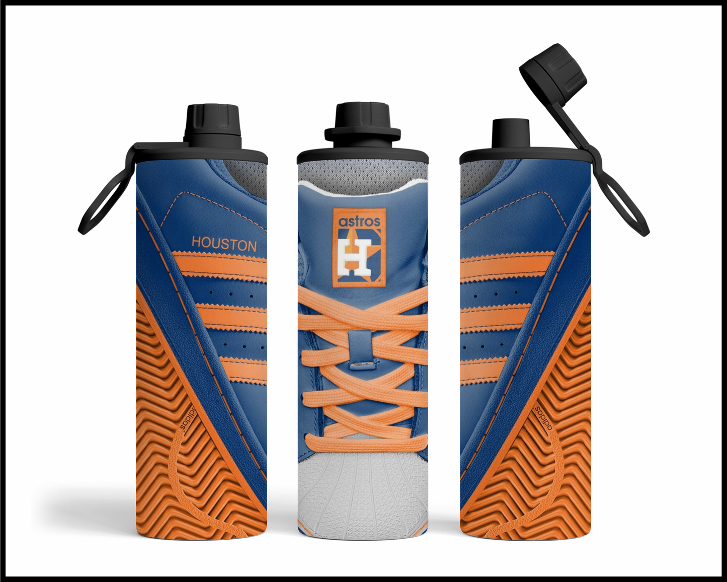 Houston Astros Shoe Inspired Tumbler (003)