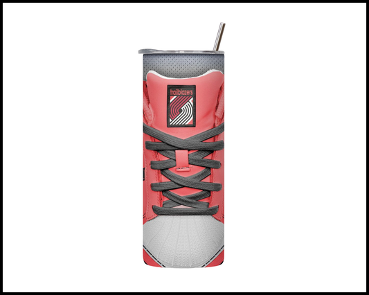 Portland Trailblazers Inspired Tumbler (004)