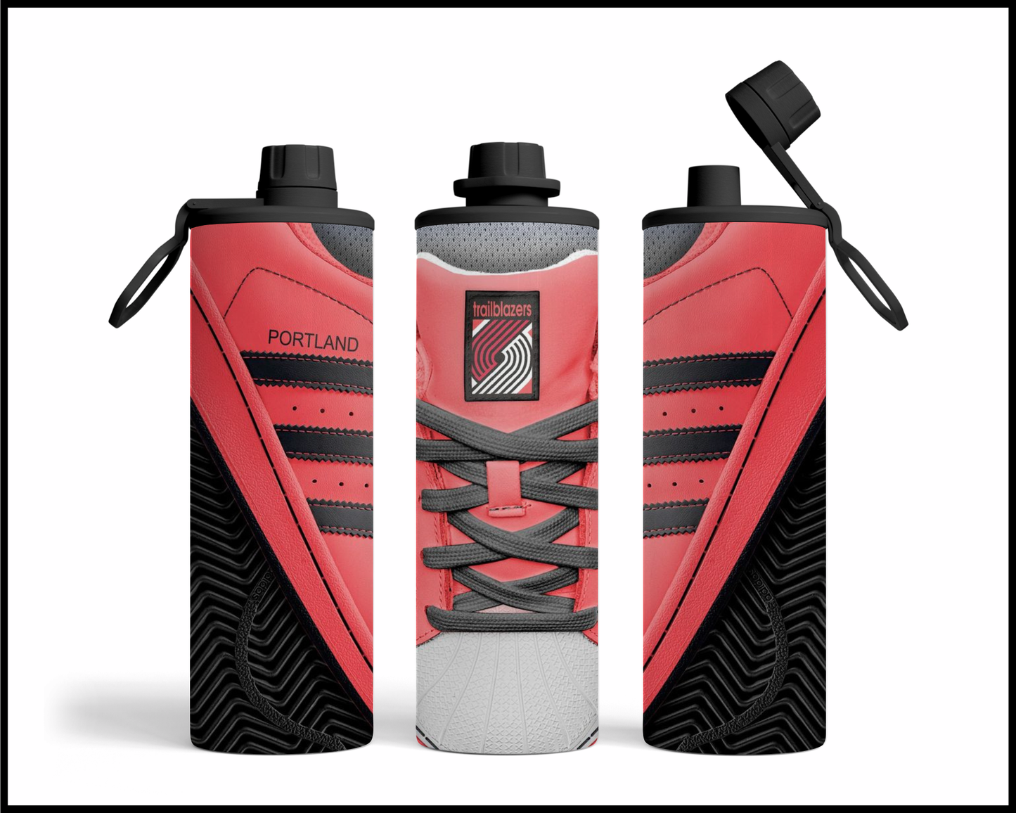 Portland Trailblazers Inspired Tumbler (004)