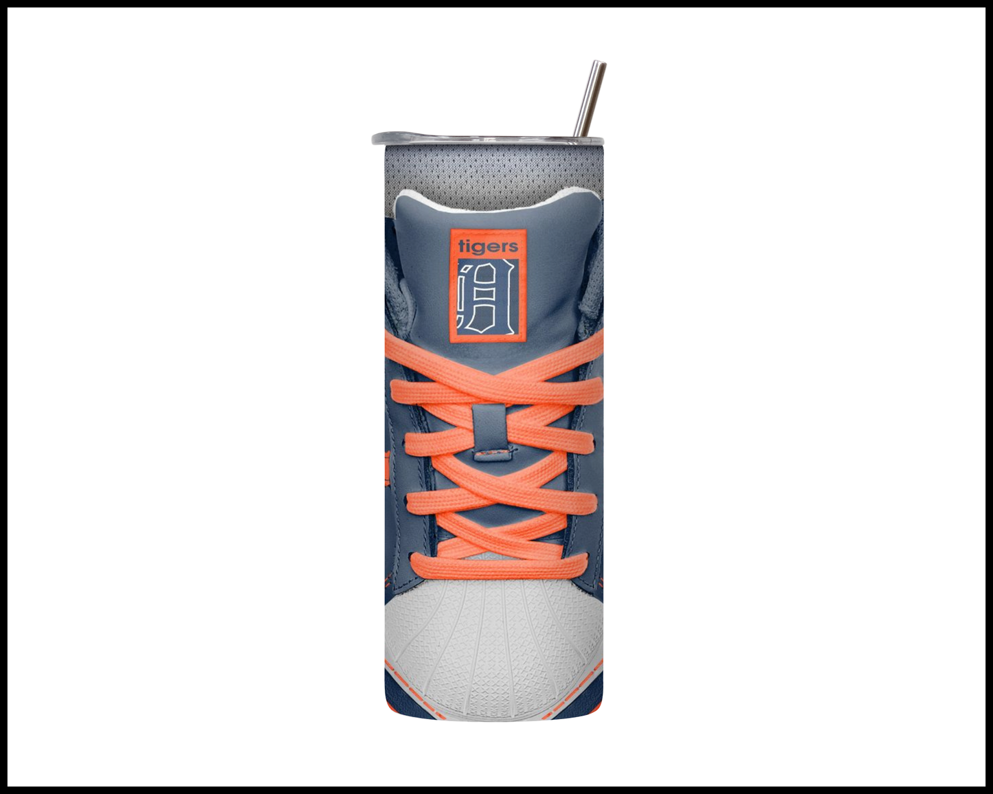 Detroit Tigers Shoe Inspired Tumbler (004)