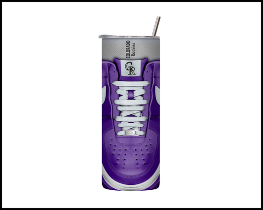 Colorado Rockies Shoe Inspired Tumbler (004)