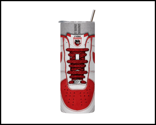 Stainless Steel Tumbler - St George Dragons Shoe Inspired 004