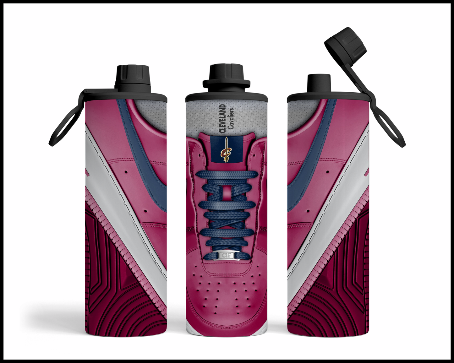 Cleveland Cavaliers Shoe Inspired Tumbler (006)