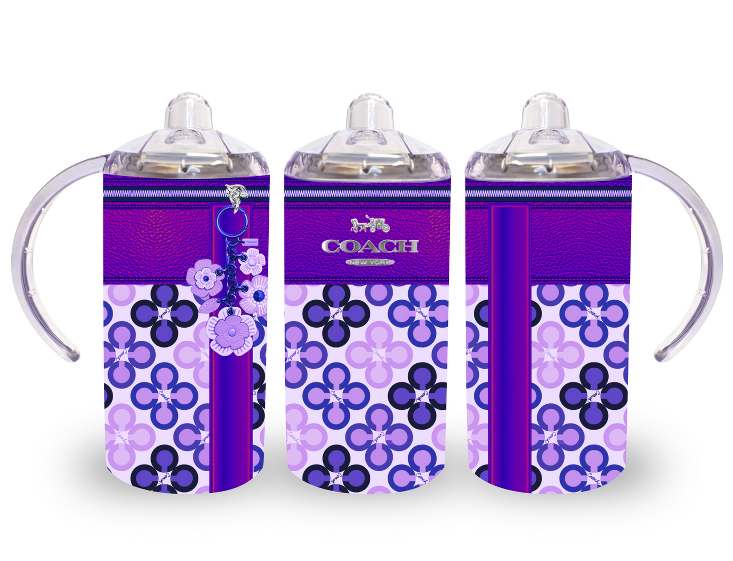 Coach Inspired Kids Tumbler & Sippy Cups (006)