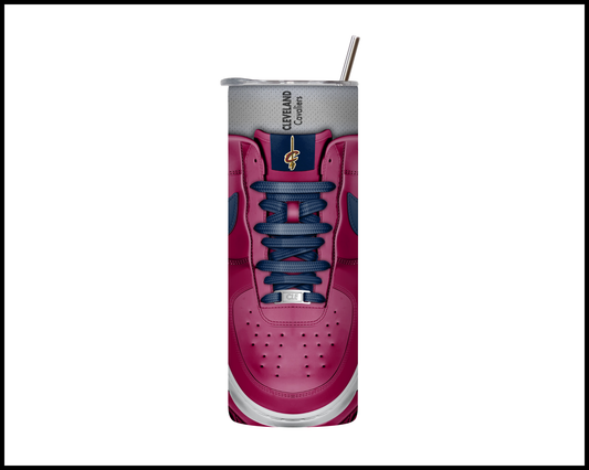 Cleveland Cavaliers Shoe Inspired Tumbler (006)