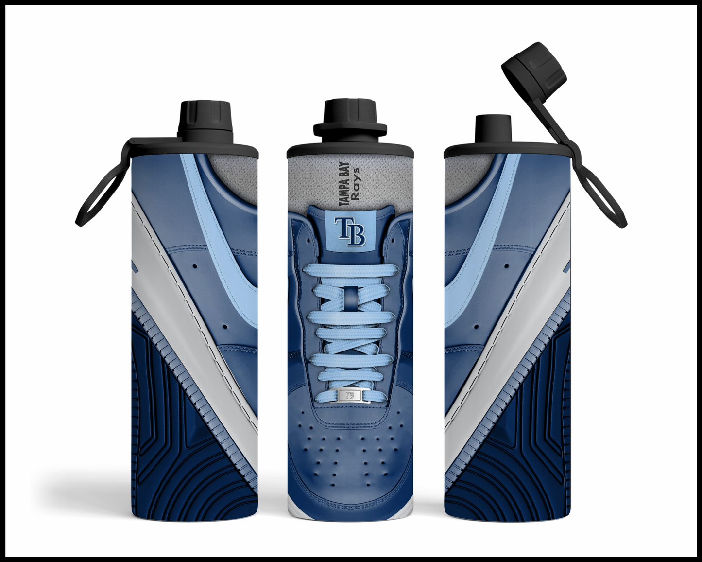 Tampa Bay Rays Shoe Inspired Tumbler (006)