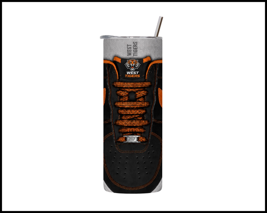 Stainless Steel Tumbler - West Tigers Shoe Inspired 006
