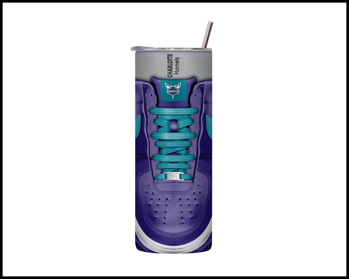Charlotte Hornets Shoe Inspired Tumbler (007)