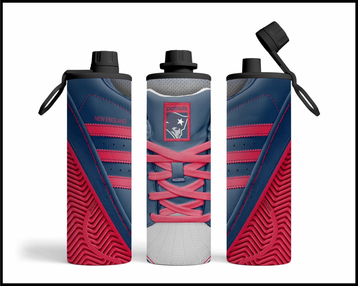 New England Patriots Shoe Inspired Tumbler (008)