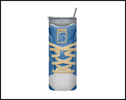 Kansas City Royals Shoe Inspired Tumbler (008)