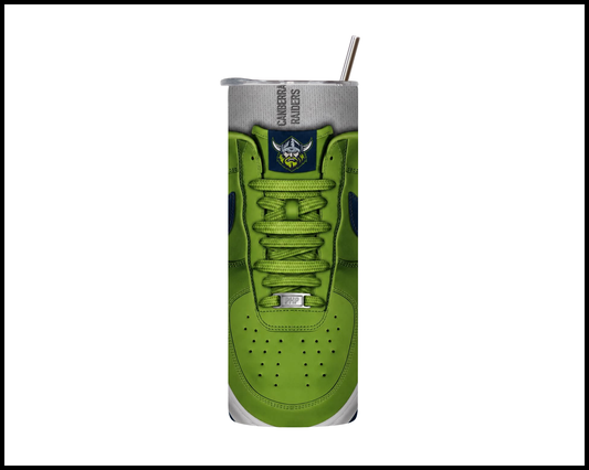 Stainless Steel Tumbler - Canberra Raiders Shoe Inspired 008