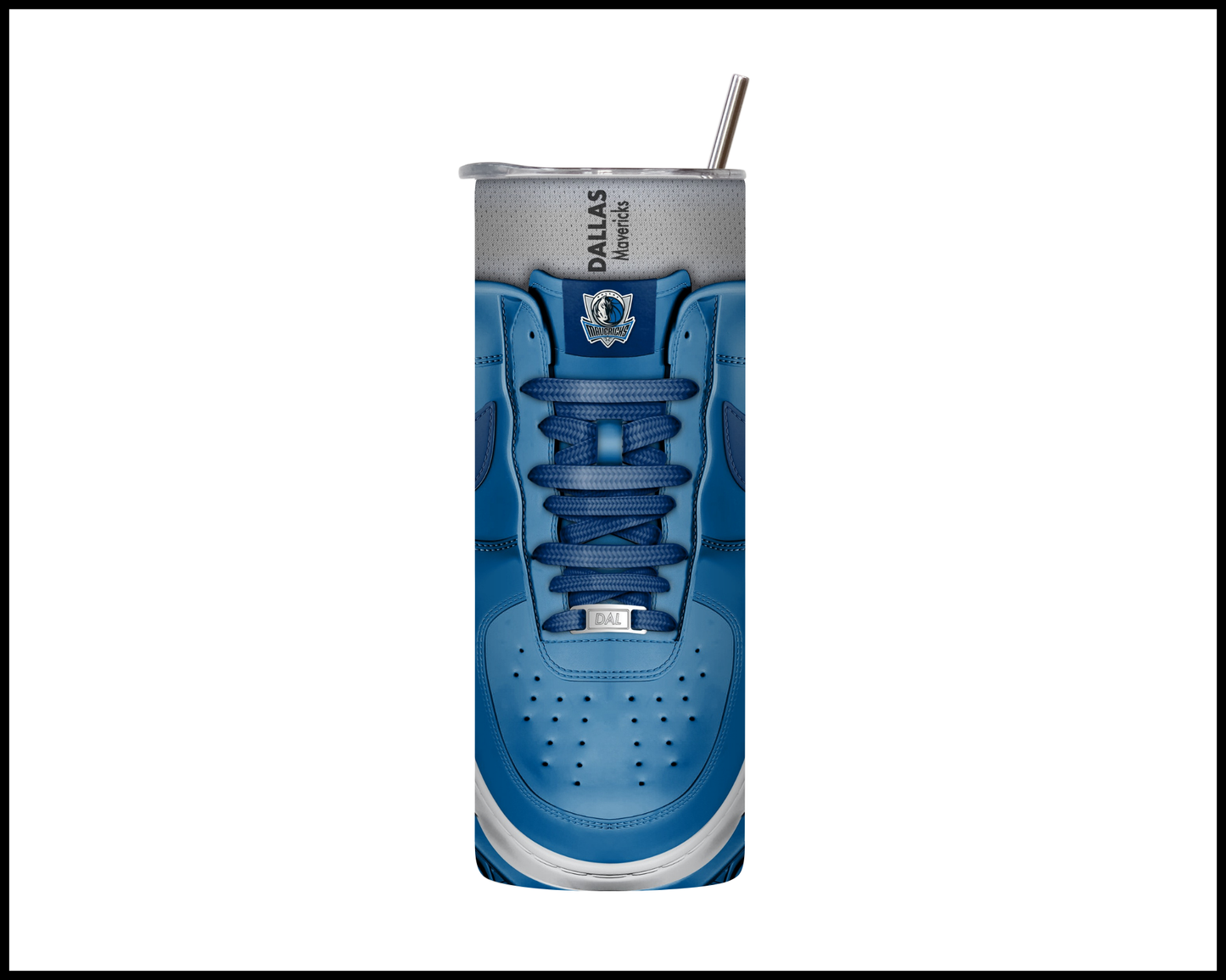 Dallas Mavericks Shoe Inspired Tumbler (009)