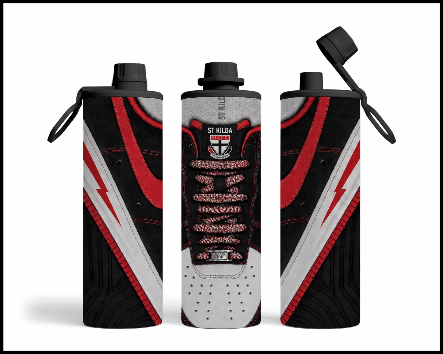 Stainless Steel Tumbler - St Kilda Shoe Inspired 009