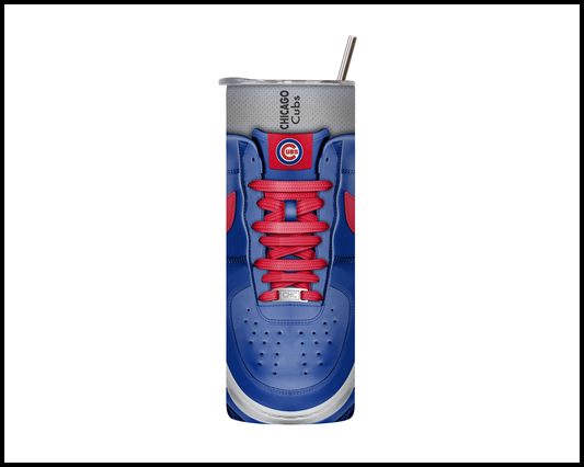 Chicago Cubs Shoe Inspired Tumbler (009)