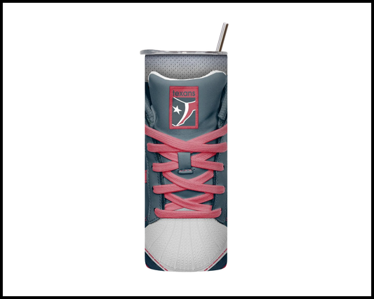 Houston Texans Shoe Inspired Tumbler (010)
