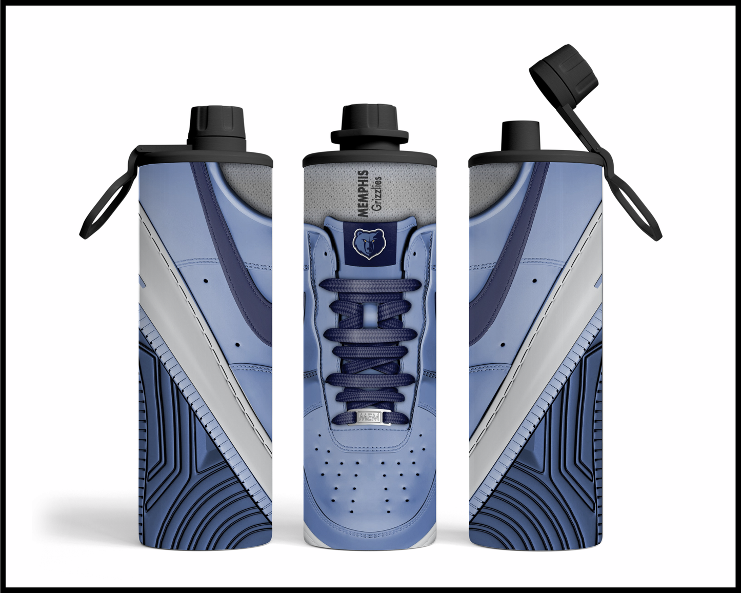 Memphis Grizzlies Shoe Inspired Tumbler (010)