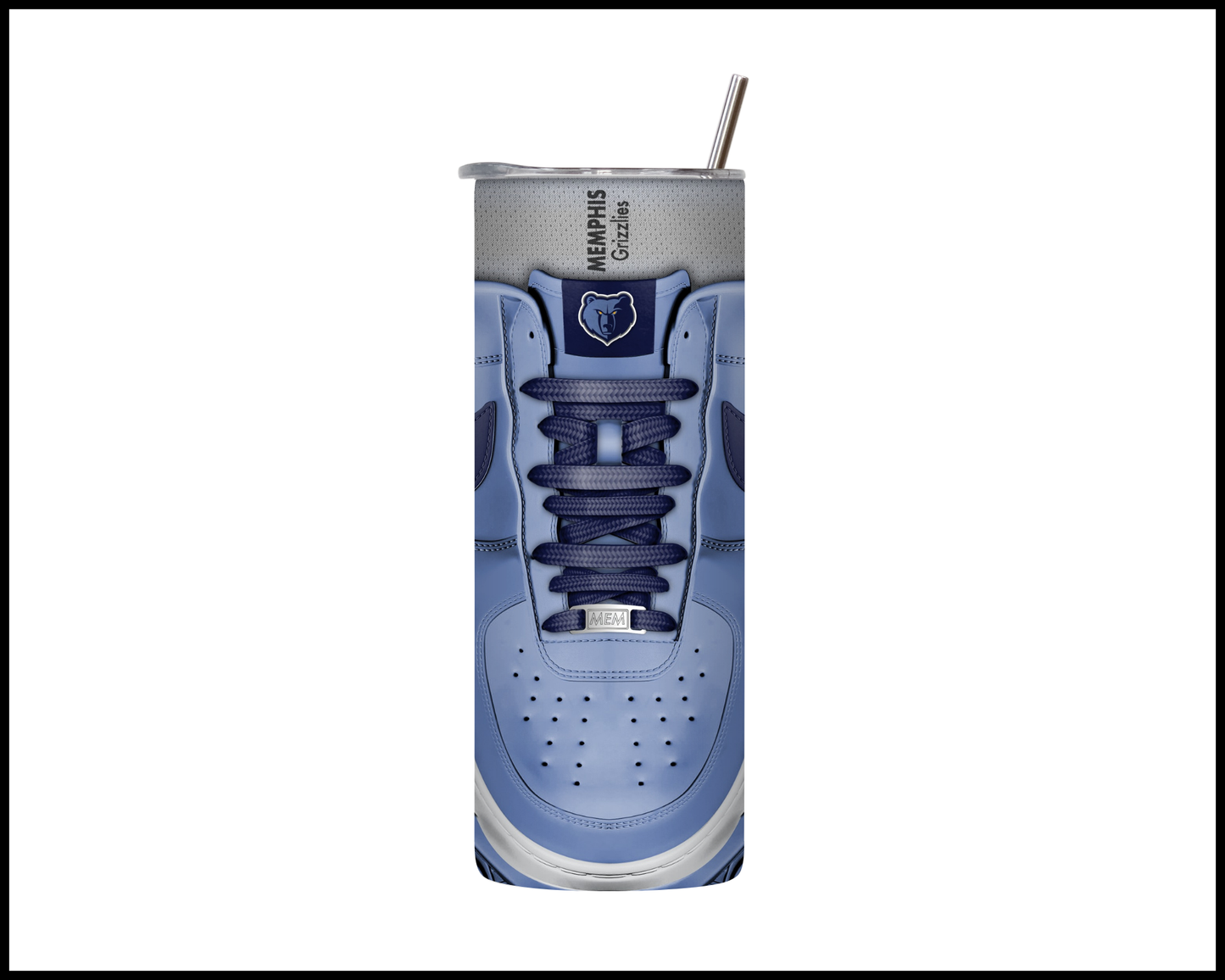 Memphis Grizzlies Shoe Inspired Tumbler (010)