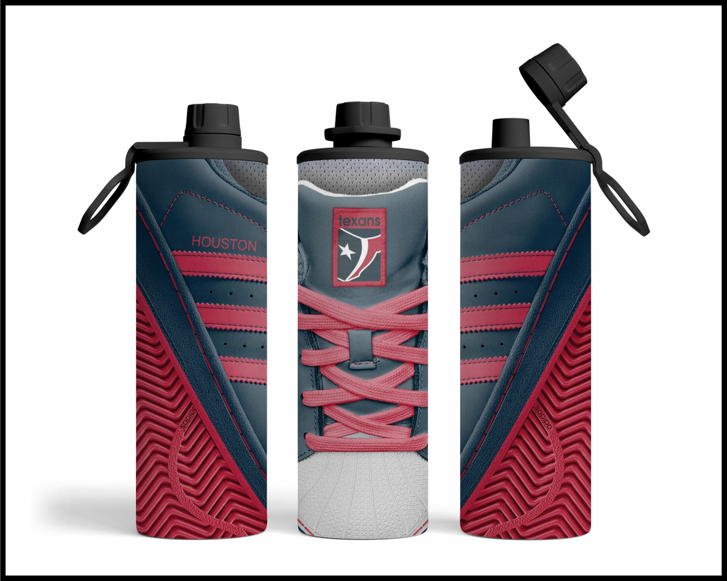 Houston Texans Shoe Inspired Tumbler (010)