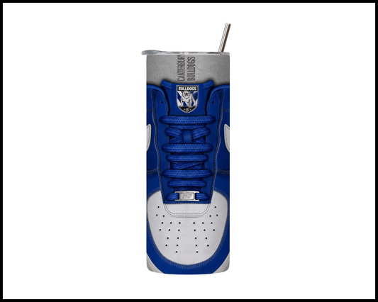 Stainless Steel Tumbler - Canterbury Bulldogs Shoe Inspired 010