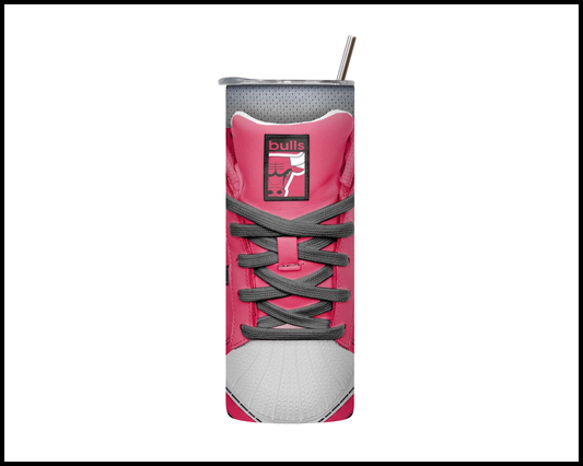 Chicago Bulls Shoe Inspired Tumbler (011)