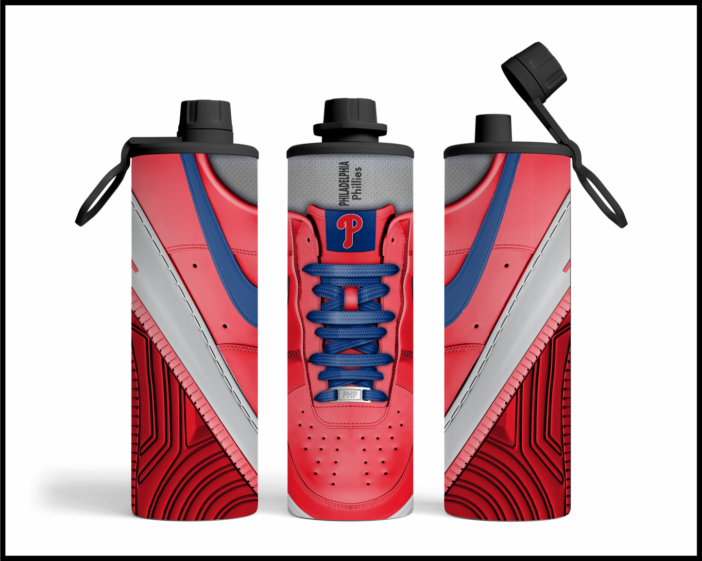 Philadelphia Phillies Shoe Inspired Tumbler (011)
