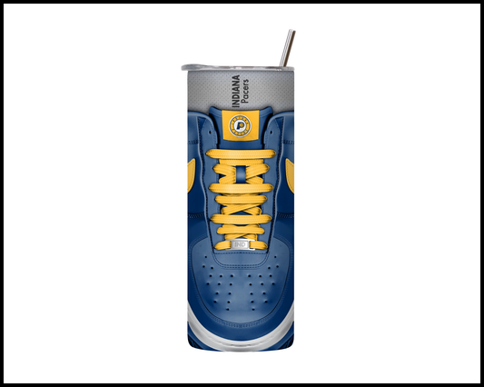 Indiana Pacers Shoe Inspired Tumbler (011)