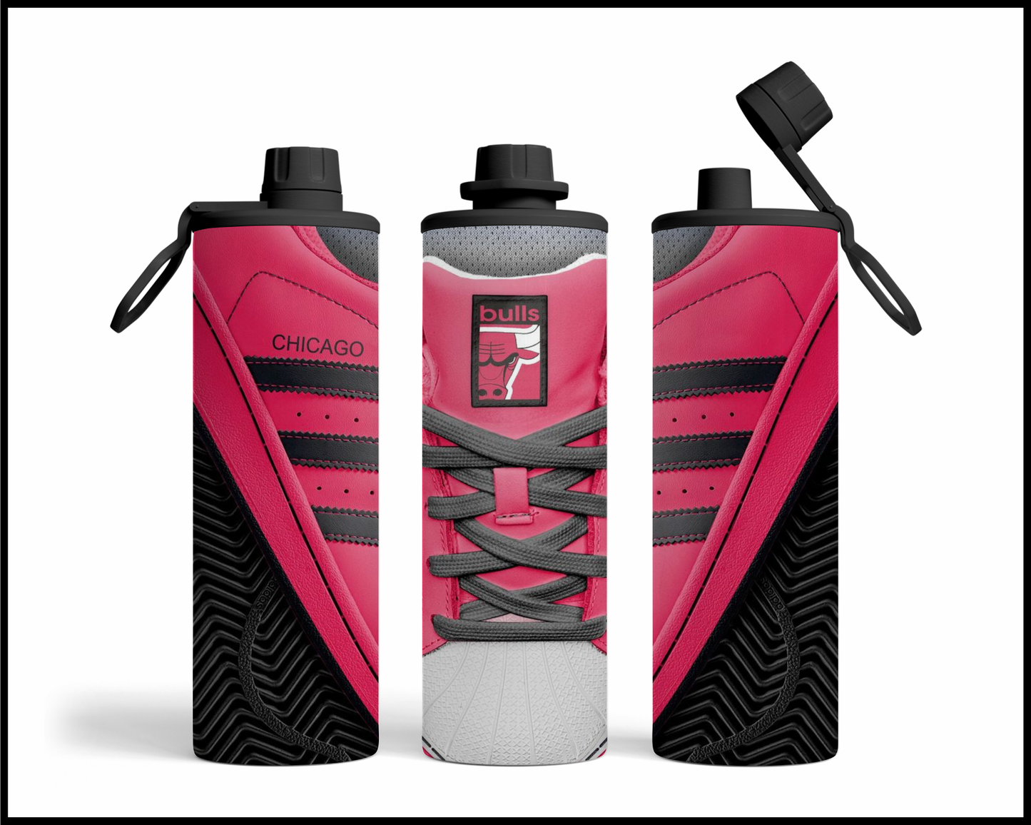 Chicago Bulls Shoe Inspired Tumbler (011)