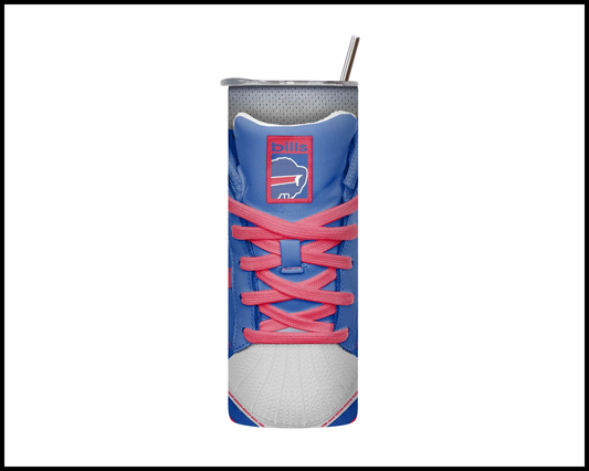 Buffalo Bills Shoe Inspired Tumbler (012)