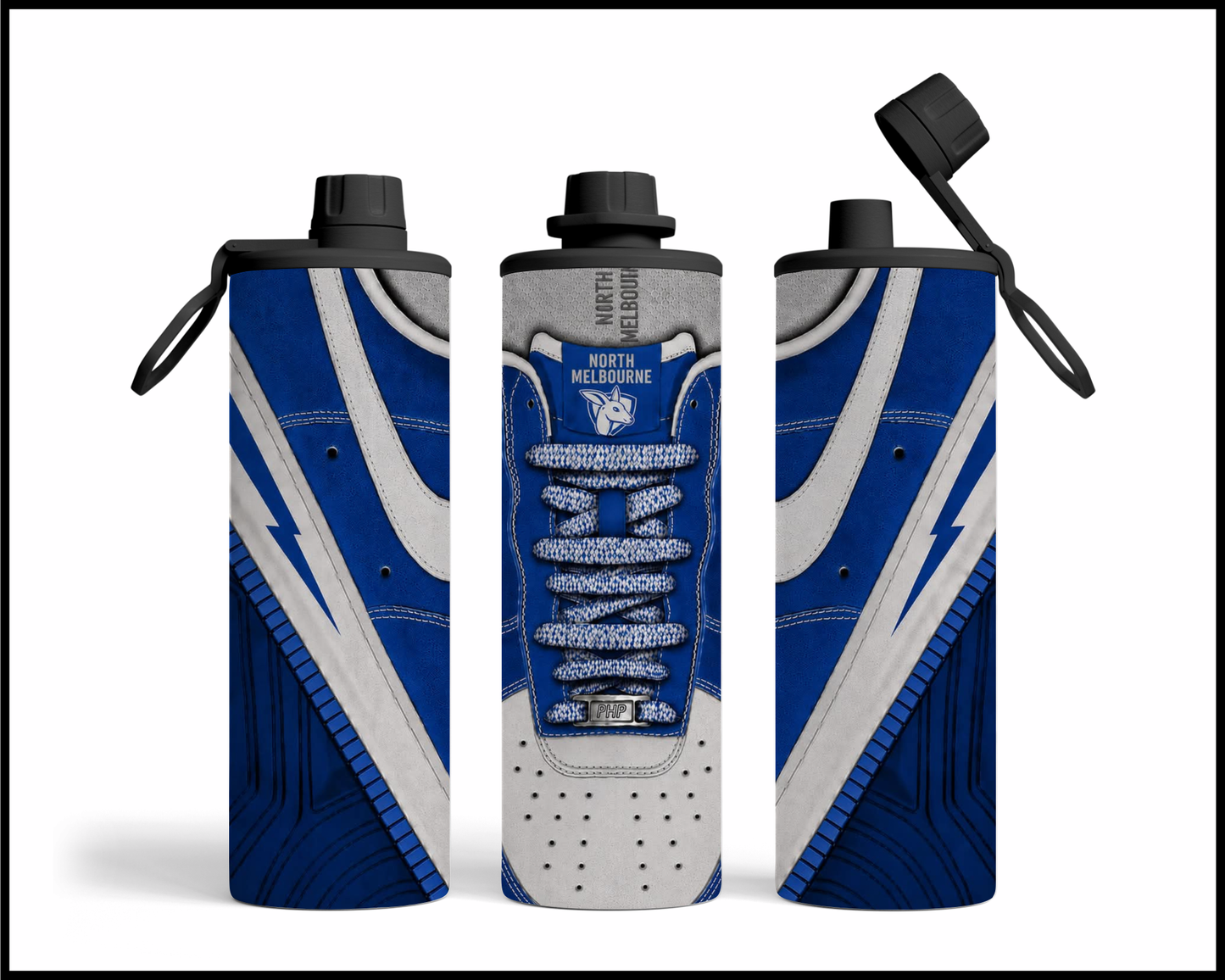 Stainless Steel Tumbler - North Melbourne Shoe Inspired 012