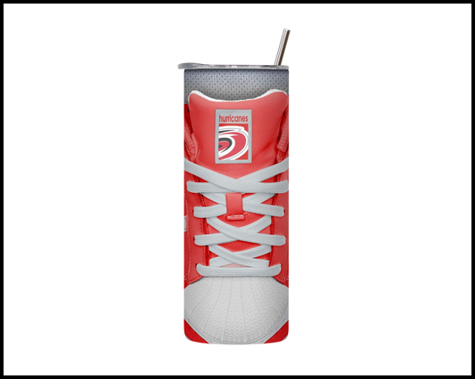 Carolina Hurricanes Shoe Inspired Tumbler (013)