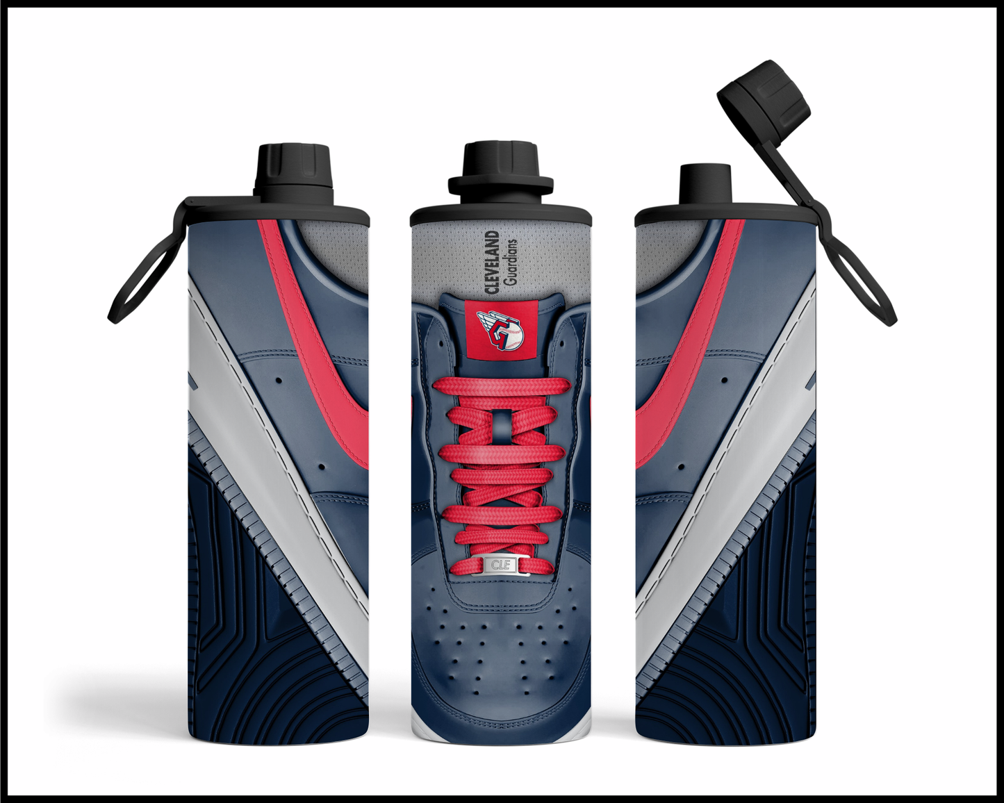 Cleveland Guardians Shoe Inspired Tumbler (013)