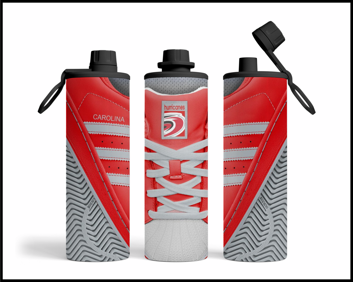 Carolina Hurricanes Shoe Inspired Tumbler (013)