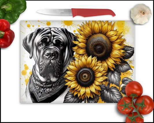 Mastiff Sublimated Cutting Board (013)