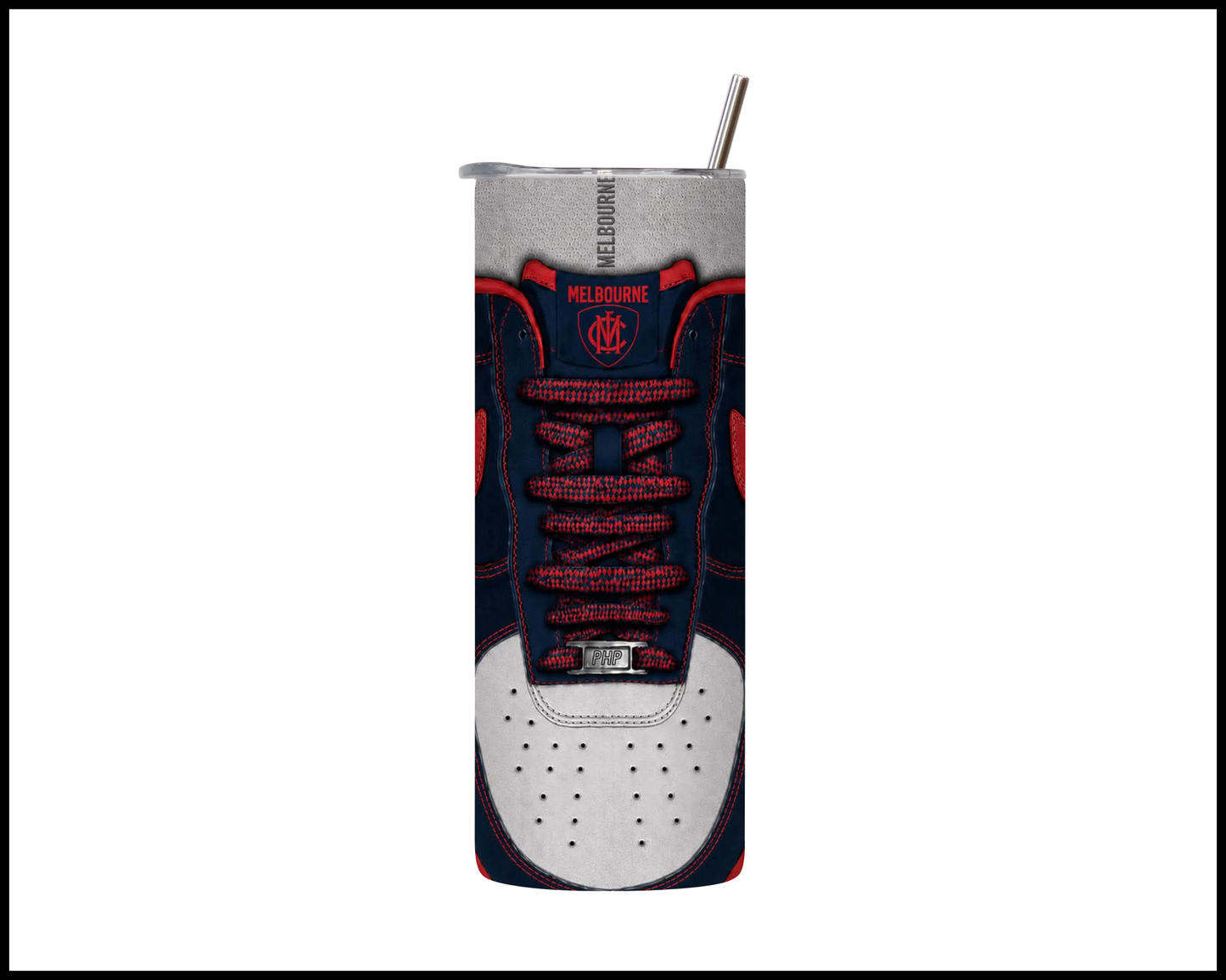 Stainless Steel Tumbler - Melbourne Shoe Inspired 013