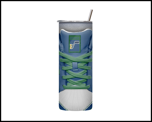 Utah Jazz Shoe Inspired Tumbler (014)