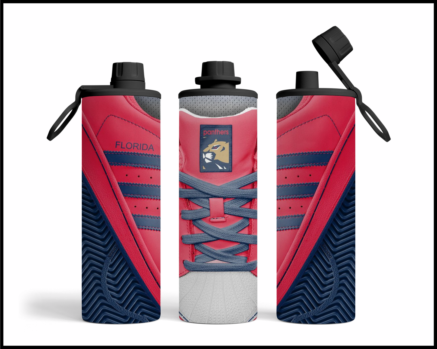 Florida Panthers Shoe Inspired Tumbler (014)