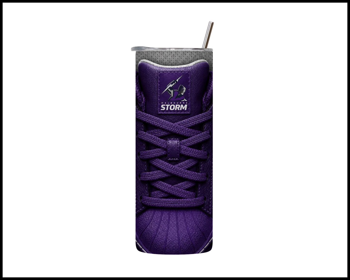 Melbourne Storm Side-stripe Shoe Inspired Tumbler