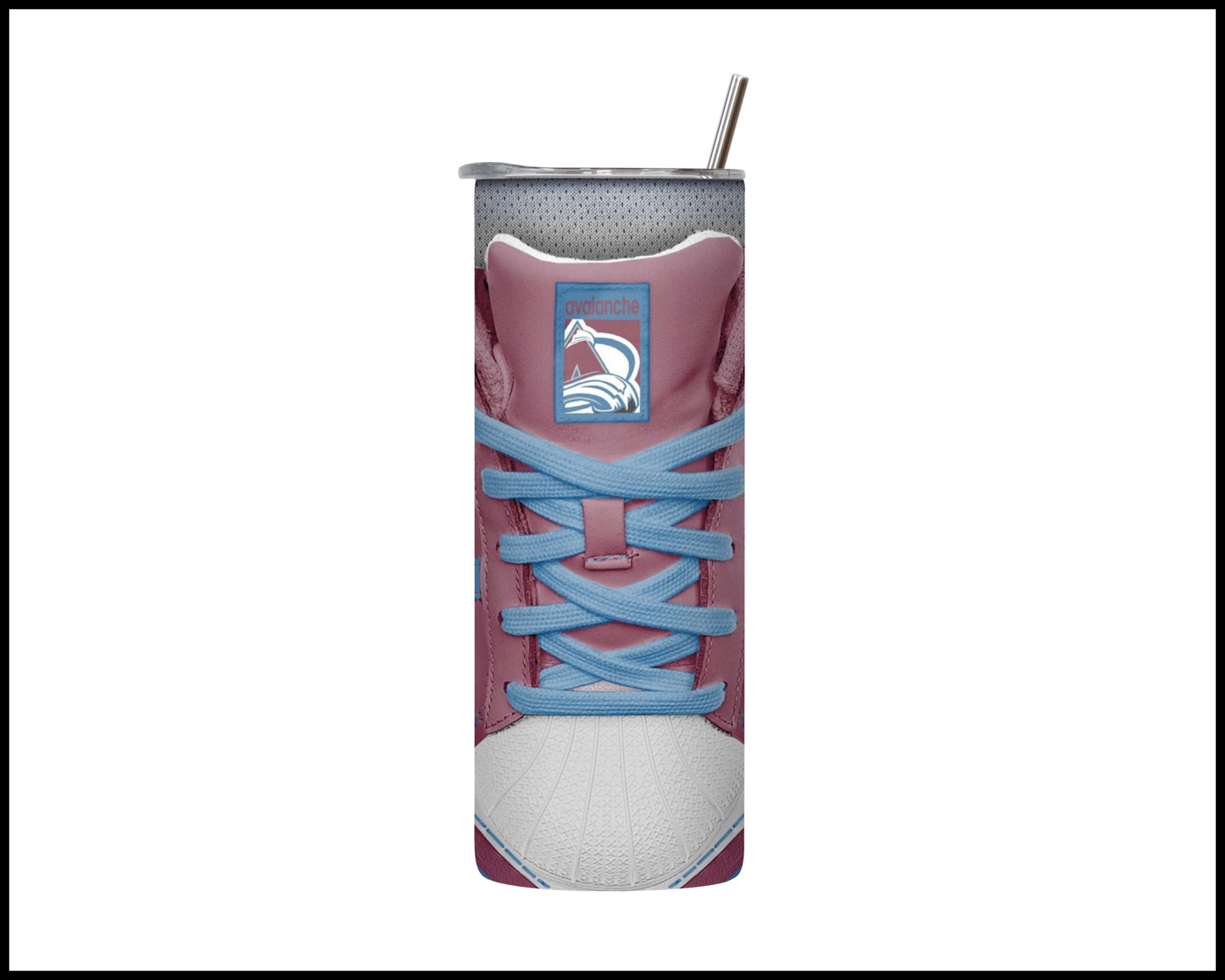 Colorado Avalanche Shoe Inspired Tumbler (015)