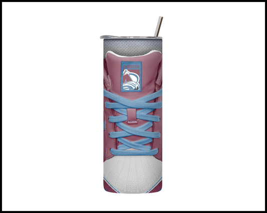 Colorado Avalanche Shoe Inspired Tumbler (015)