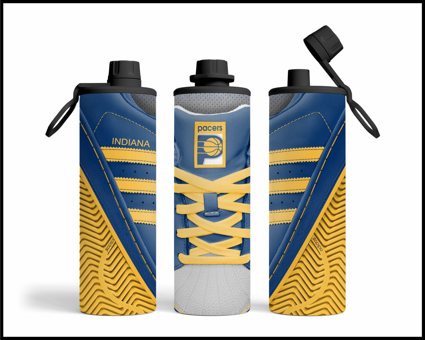 Indiana Pacers Shoe Inspired Tumbler (015)