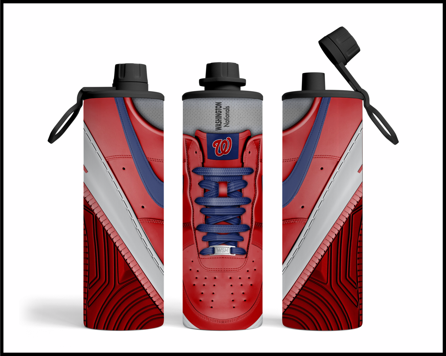 Washington Nationals Shoe Inspired Tumbler (015)