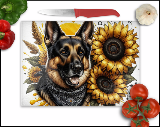 German Shepherd Sublimated Cutting Board (015)