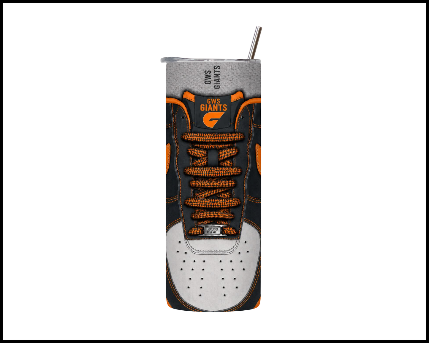 Stainless Steel Tumbler - GWS Giants Shoe Inspired 015