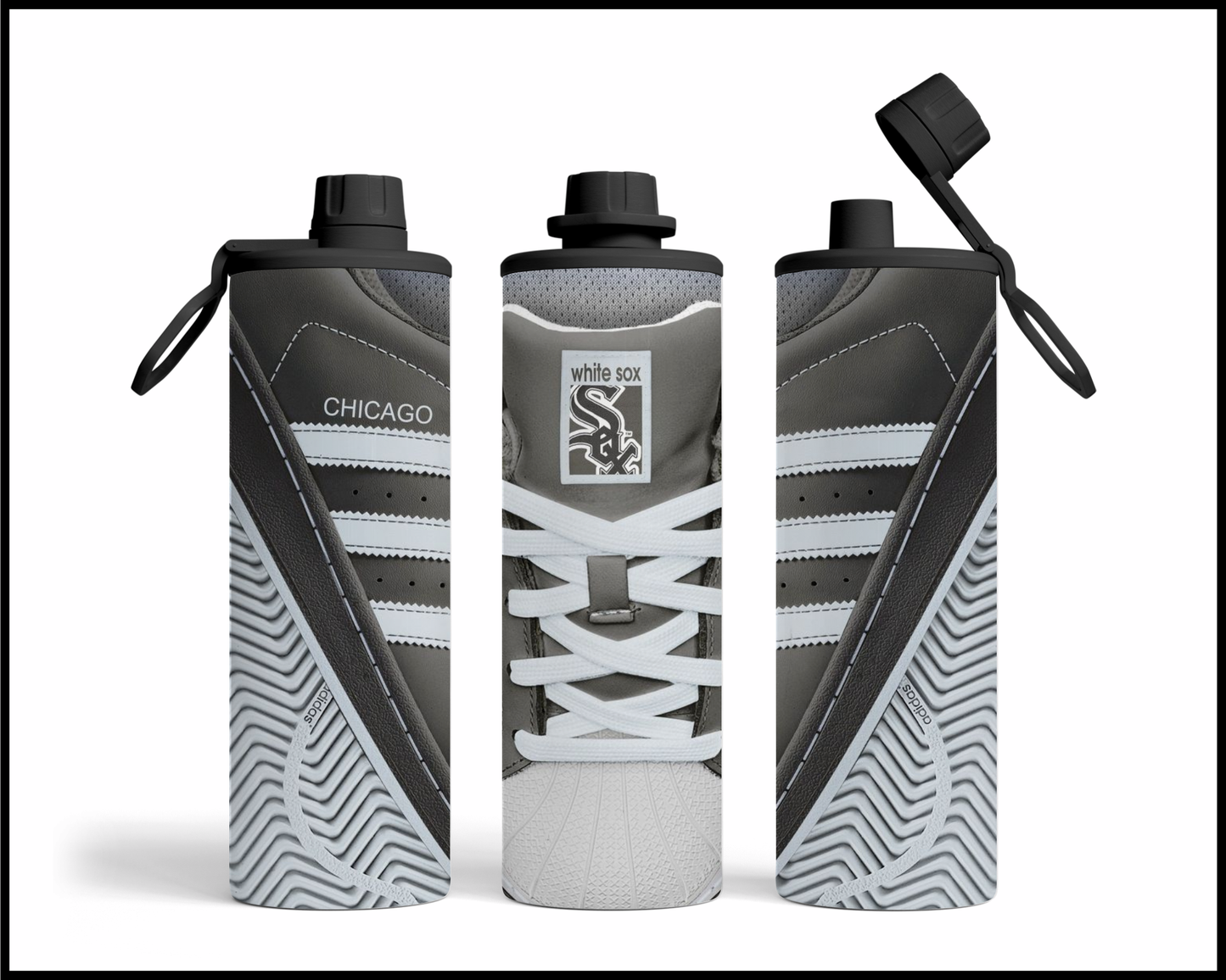 Chicago White Sox Shoe Inspired Tumbler (016)