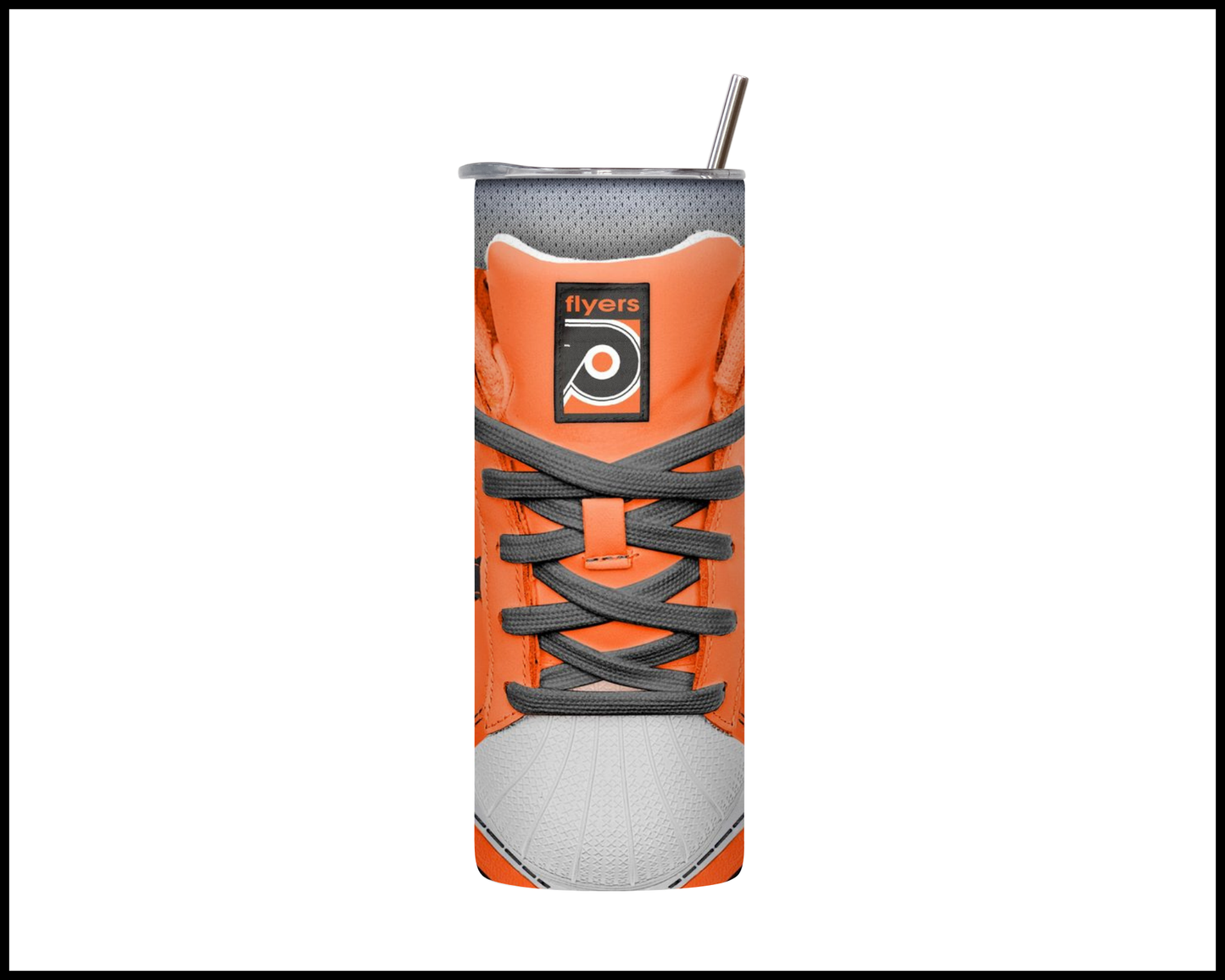 Philadelphia Flyers Shoe Inspired Tumbler (017)