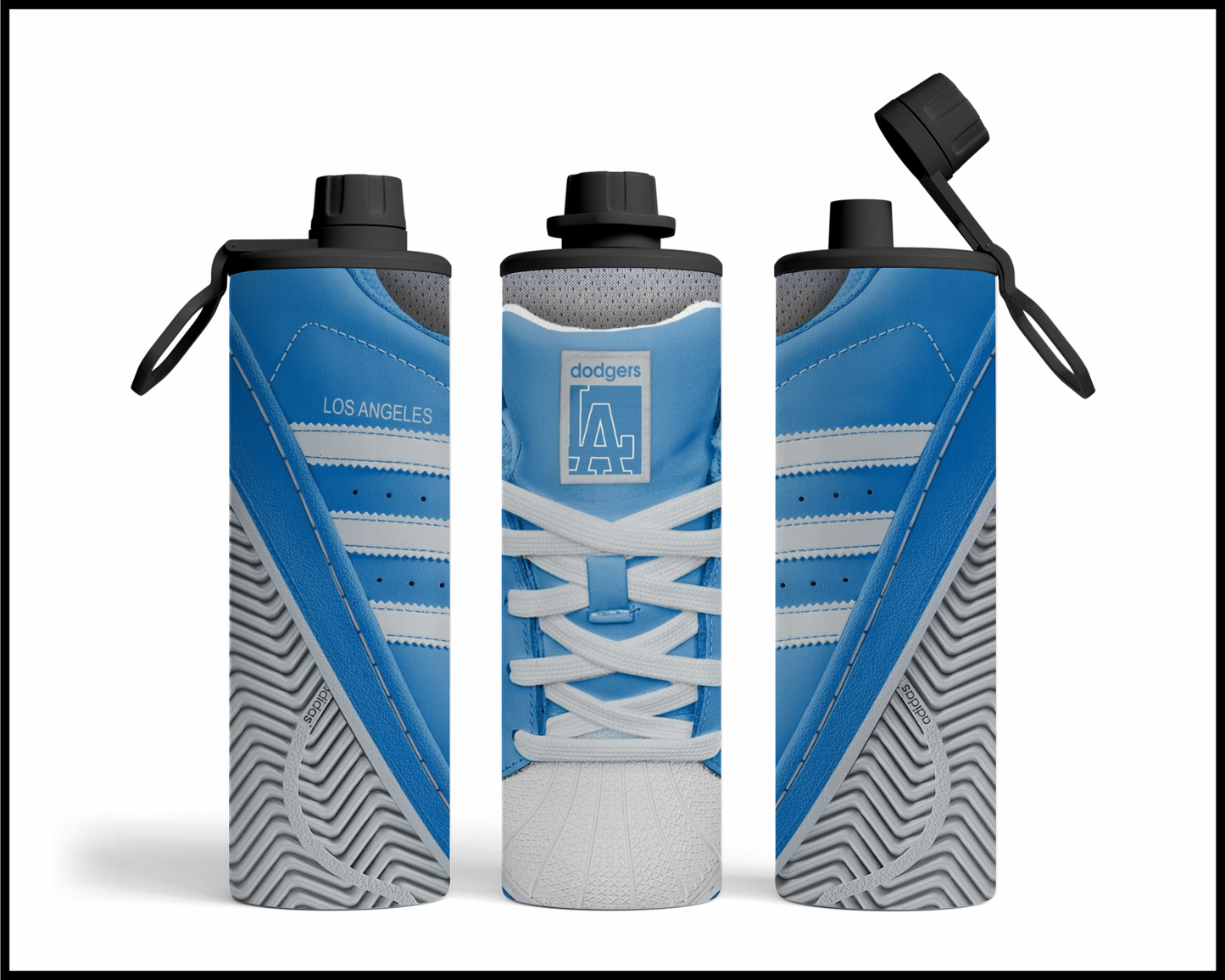 Los Angeles Dodgers Shoe Inspired Tumbler (017)